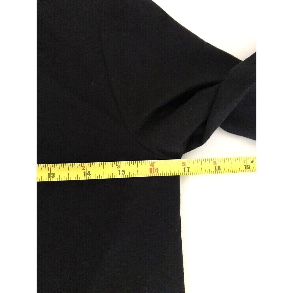 L.L Bean | Open Front Cardigan Womens XS Black Long Sleeves Stretch - Picture 7 of 8